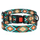 CollarDirect Tribal Aztec Nylon Dog Collar, Pattern 3, Medium: 12 to 16-in neck, 3/4-in wide