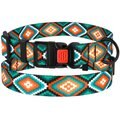 CollarDirect Tribal Aztec Nylon Dog Collar, Pattern 3, Large: 14 to 18-in neck, 1-in wide