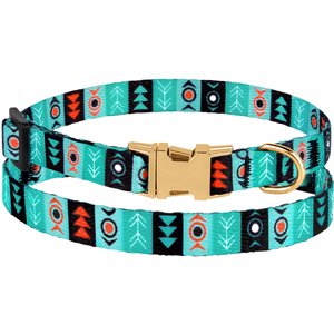 CollarDirect Tribal Aztec Nylon Dog Collar, Pattern 1, X-Small: 7 to 10-in neck, 2/5-in wide