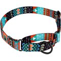 CollarDirect Tribal Aztec Nylon Martingale Dog Collar, Pattern 2, Medium