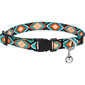 CollarDirect Tribal Breakaway Buckle Cat Collar, Pattern 3