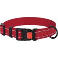 CollarDirect Adjustable Reflective Nylon Dog Collar, Red, Small