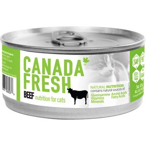 Canada Fresh Beef Canned Cat Food, 3-oz, case of 24