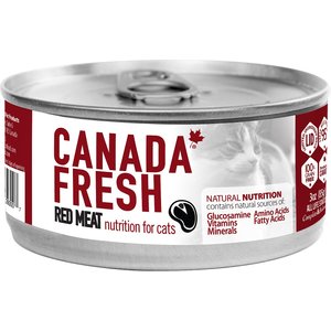 Canada Fresh Red Meat Canned Cat Food, 3-oz, case of 24
