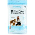 Scrubby Instant Bath Rinse Free Dog Shampoo Mittens, 5 count