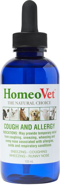 HomeoVet EquioPathics Cough & Allergy  Liquid Farm Animal & Horse Supplement, 120-mL bottle slide 1 of 1