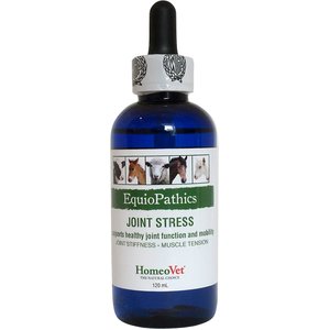 HomeoVet EquioPathics Joint Stress Relief Liquid Farm Animal & Horse Supplement, 120-mL bottle