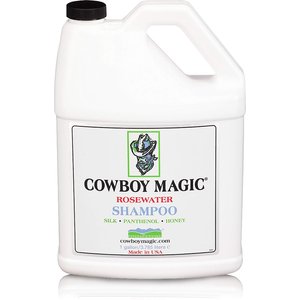 Cowboy Magic Rosewater Pet Shampoo, 1-gal bottle