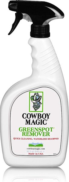Cowboy Magic GreenSpot Remover Waterless Shampoo Pet Spray, 32-oz bottle slide 1 of 1