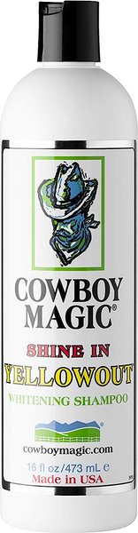Cowboy Magic YellowOut Whitening Pet Shampoo, 16-oz bottle slide 1 of 1