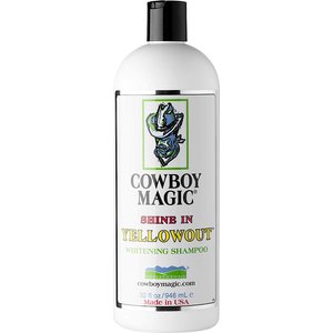 Cowboy Magic YellowOut Whitening Pet Shampoo, 32-oz bottle