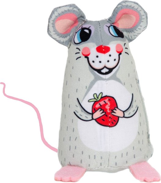 FUZZU Sweet Baby Mice Sweetie Mouse with Organic Catnip Cat Toy slide 1 of 3