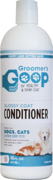 Groomer's Goop Glossy Coat Dog & Cat Conditioner, 16-oz bottle slide 1 of 1