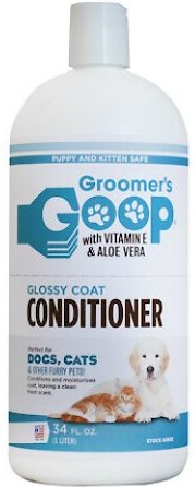 Groomer's Goop Glossy Coat Dog & Cat Conditioner, 34-oz bottle slide 1 of 1