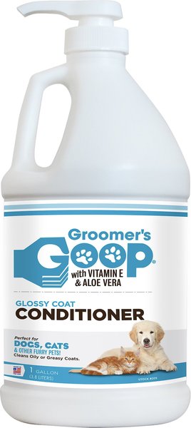 Groomer's Goop Glossy Coat Dog & Cat Conditioner, 1-gal bottle slide 1 of 1