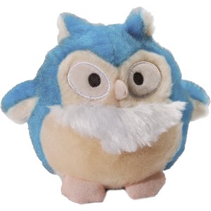 Charming Pet Howling Hoots Squeaky Plush Dog Toy, Blue