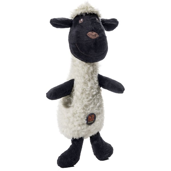 CHARMING PET Scruffles Lamb Squeaky Plush Dog Toy, Large