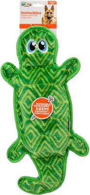 Show full view: Outward Hound Durablez Gecko Tough Plush Dog Toy, Green, Large slide 6 of 8