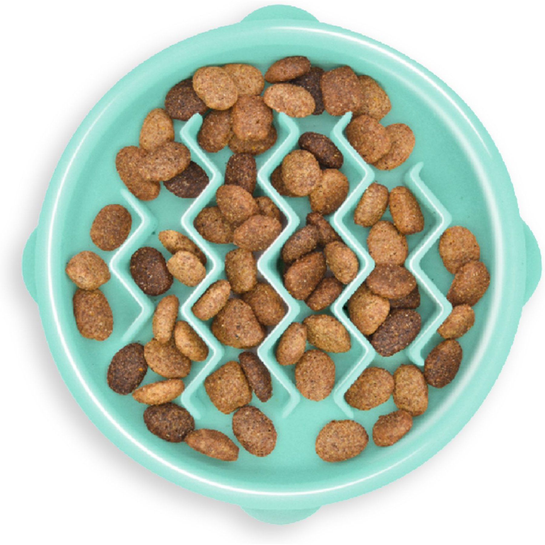 Bone Shape Pet Slow Feeder Anti-choke Slow Food Bowl Puzzle
