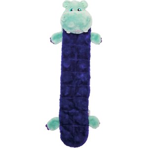 Outward Hound Squeaker Matz Plush Dog Toy, Hippo, X-Large