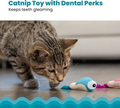 Catstages Dental Shrimpies Cat Chew Toy with Catnip, 2 count slide 2 of 7