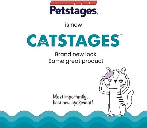 Catstages Dental Shrimpies Cat Chew Toy with Catnip, 2 count