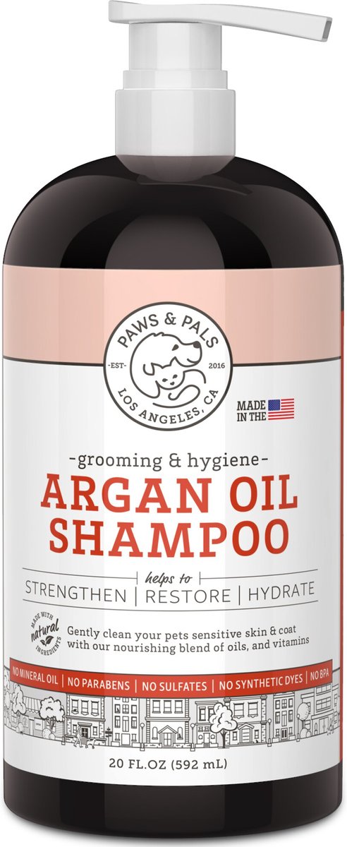 Paws & Pals Natural Argan Dog & Cat Shampoo