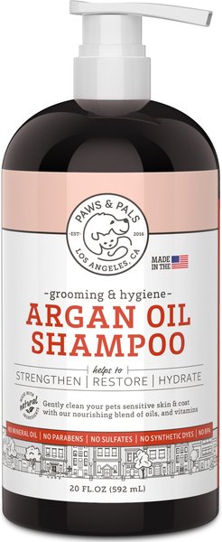 Paws Pals Natural Argan Dog Cat Shampoo