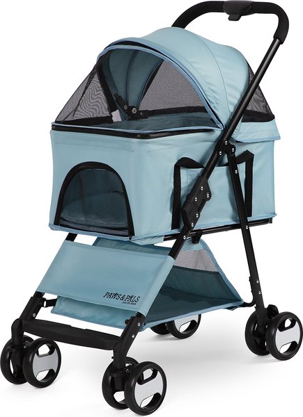 paws and pals folding stroller