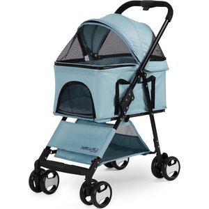 Paws & Pals 2-in-1 Detachable Dog & Cat Stroller & Carrier