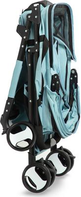 Show full view: Paws & Pals 2-in-1 Detachable Dog & Cat Stroller & Carrier, Blue slide 3 of 4