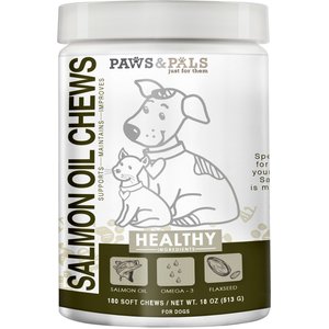 paws and pals salmon oil chews