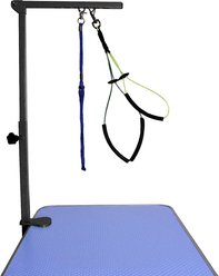 Downtown Pet Supply Collapsible Dog Grooming Arm, Black