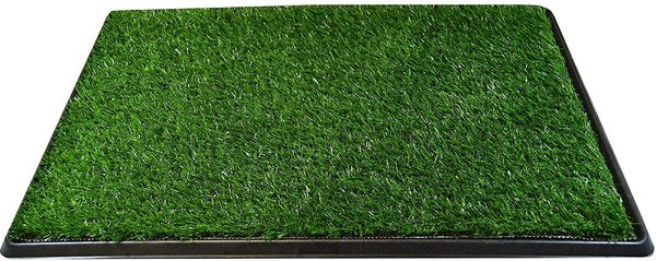 Downtown Pet Supply Pee Turf Portable Dog Potty Trainer, Green, 30-in slide 1 of 8