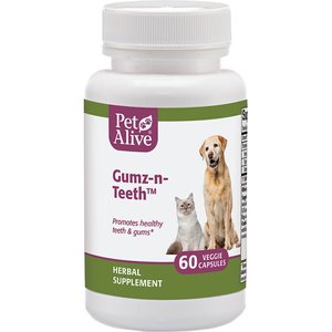 PetAlive Gumz-n-Teeth Gum & Teeth Health Dog & Cat Supplement, 60 count