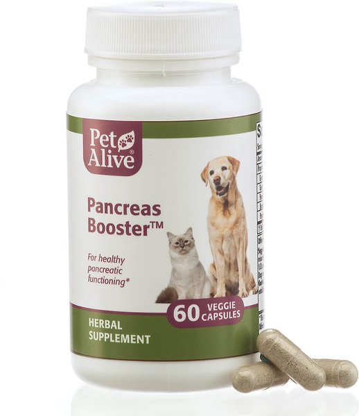 PetAlive Pancreas Booster Dog & Cat Supplement, 60 count slide 1 of 4