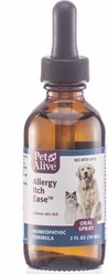 PetAlive Allergy Itch Ease Homeopathic Medicine for Allergies for Dogs & Cats, 2-oz spray