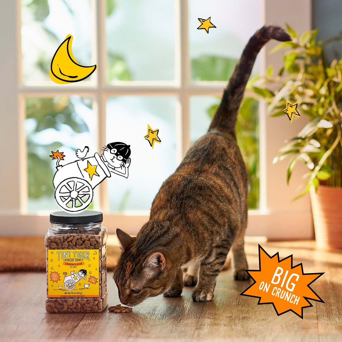 Tiny Tiger Tasty Treats Magical Medley Crunchy Cat Treats