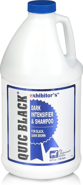Exhibitor's Quic Black Dark Intensifier Pet Shampoo, 64-oz bottle slide 1 of 2