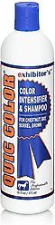 Exhibitor's Quic Color Intensifier for Chestnut, Bay, Sorrel & Brown Coats Pet Shampoo, 16-oz bottle