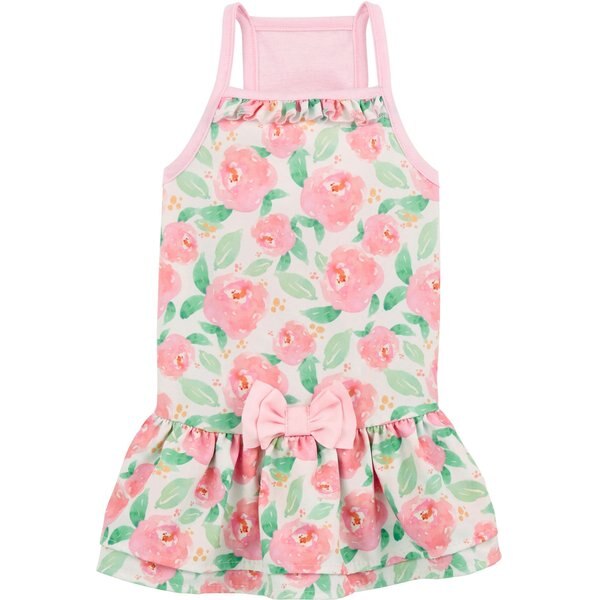 SMALL DOG - Frilly Pink Doggy Dress