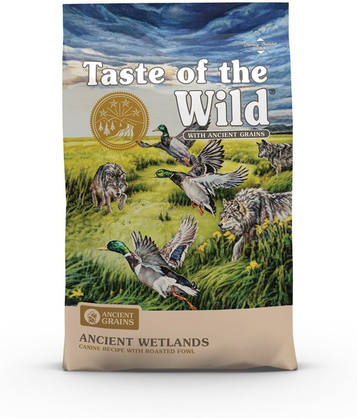 Taste of the Wild Ancient Wetlands with Ancient Grains Dry Dog Food, 5-lb bag slide 1 of 9