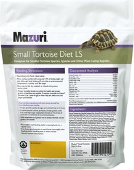 Mazuri Small Tortoise LS Low Starch Food, 8-oz bag slide 2 of 7