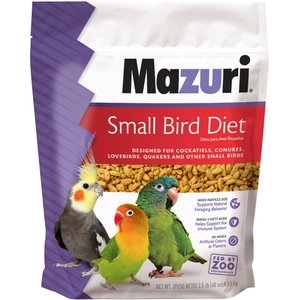Mazuri Small Bird Food, 2.5-lb bag