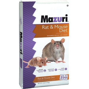 Mazuri Mouse & Rat Food, 25-lb bag