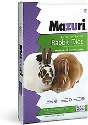 Mazuri Timothy Based Rabbit Food, 25-lb bag