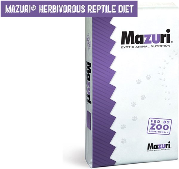 Mazuri Herbivorous Reptile Food, 25-lb bag slide 1 of 7