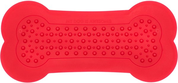 Lick Lick Pad Dog Distraction Lick Mat, Large, Red slide 1 of 11
