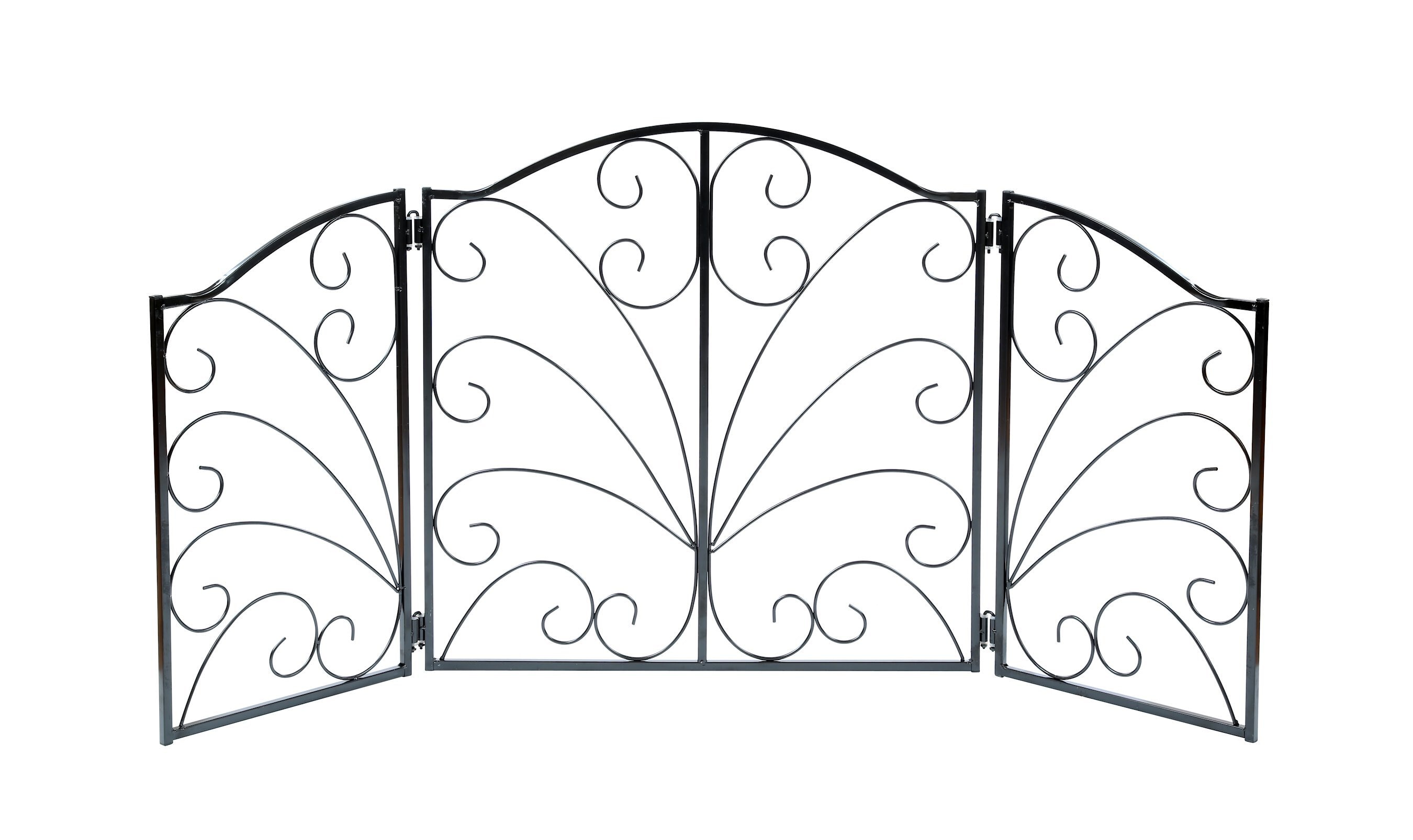 ETNA 3 Panel Scroll Metal Pet Gate Customer Questions