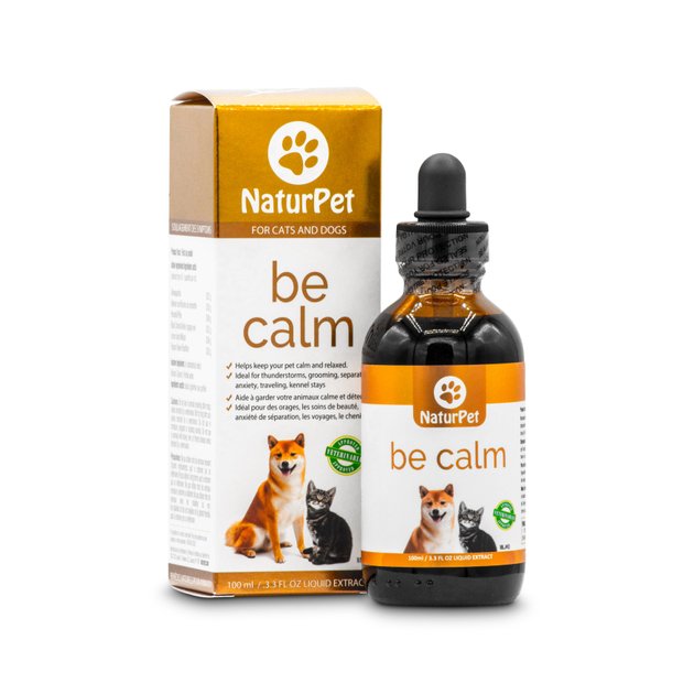 NATURPET Be Calm Pet Supplement, 100-ml bottle - Chewy.com